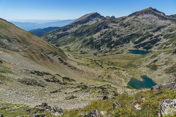 View from Dzhano peak, Pirin Mountain, Bulgaria
