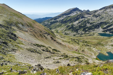 Fototapeta premium View from Dzhano peak, Pirin Mountain, Bulgaria