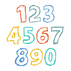 Hand Drawn Latin Alphabet