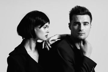 portrait of a young couple