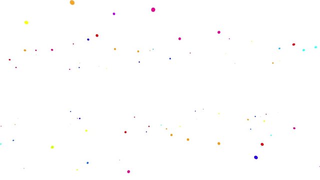 Simple colrful dot background