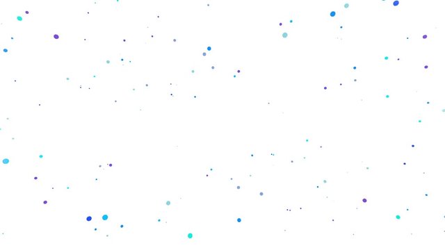 Simple colrful dot background