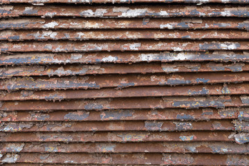 Old colored background pattern texture of iron