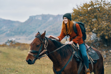 girl riding horse