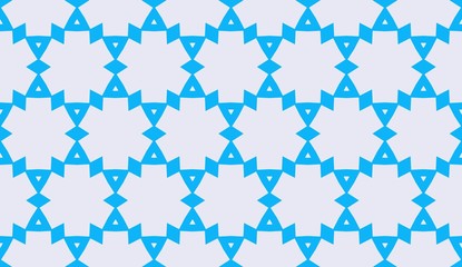 Blue color. Design for prints, textile, decor, fabric. for holiday decoration, holiday packaging. Vector seamless pattern