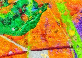 Grunge texture. Abstract background. Oil paint. Dry brush strokes. Simple pattern. Design template. Creative wallpaper. Scratches elements.