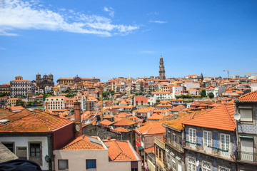 Naklejka na ściany i meble Horizon of Porto