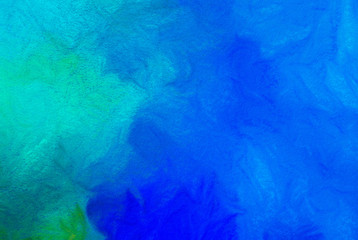 Bright graphic watercolor background. Art design with little liquid effect. Good for decoration of print production. Warm and cool artwork design. Chaotic elements.