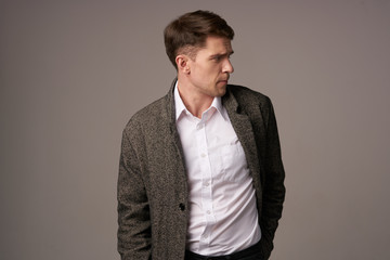 Fototapeta premium portrait of young man