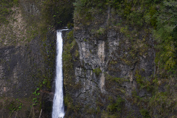 beautiful natural landscapes of waterfalls with clean and pure waters