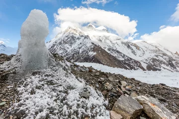 Photo sur Plexiglas Gasherbrum K2 mountain peak, second highest mountain in the world, K2 trek, Pakistan, Asia