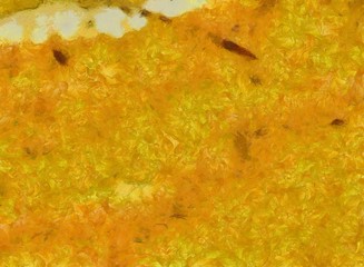 High quality detailed close up texture. Macro background in oil. Dry strokes of brush. Amazing beauty backdrop. Perfect pattern in vintage painting style.