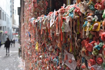 Seattle gum wall