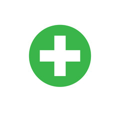 Fototapeta premium Plus And Minus icon vector symbol illustration