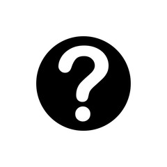 Question Mark icon vector symbol illustration