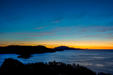 Sunrise from One Tree Hill, Hamilton Island, Queensland, Australia