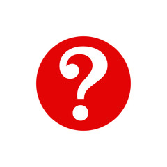 Question Mark icon vector symbol illustration