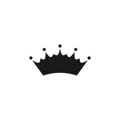 flat crown icon vector design 