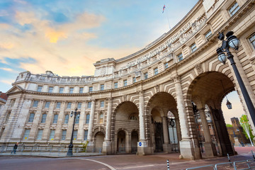 Fototapeta na wymiar Admiralty Arch in London, UK