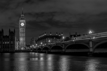 London Westminster at Night