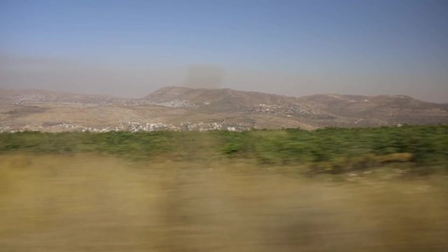Mitzpe Yosef - Joseph's Lookout. palestinian City of Nablus in West Bank - Samaria