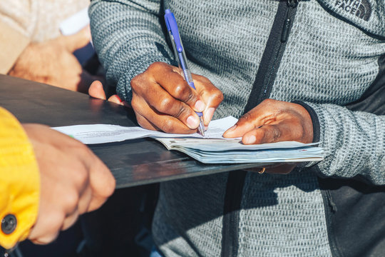 October 6, 2018 Novogrudok Belarus Castle Road Cross Country Run - Powered by Adobe