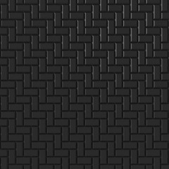 Modern brick wall. 3D rendering.
