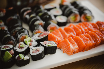 Sushi and Sashimi Platter