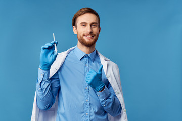 doctor with syringe