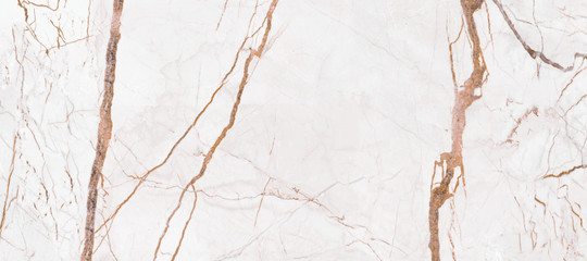 White marble with brown curve veins texture background for interior-exterior home decoration and ceramic surface.