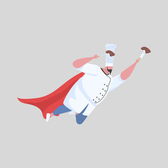 Activities man chef in uniform. Professional restaurant worker. 