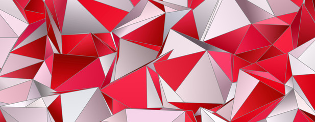 Abstract Low-Poly background. triangulated texture. Design 3d. Polygonal geometrical pattern. Triangular modern style