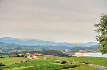 Fototapeta na wymiar Landscape in Cantabria, Spain