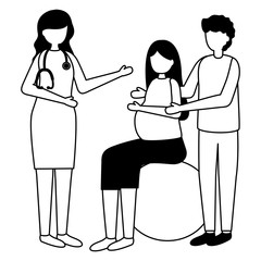 pregnancy and maternity scene flat