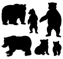 Baby Bear Cub Svg