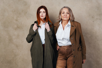 business woman and her team