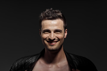 Fototapeta premium portrait of young man