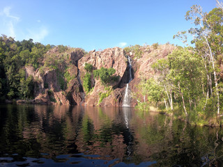 Wangi Falls in Litchfield National Park in the Northern Territory of Australia