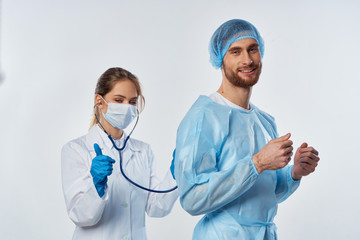 portrait of a female doctor with stethoscope