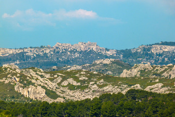 Obraz premium Vue sur les Alpilles