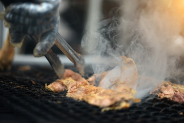 lamb grill at ramadan bazaar