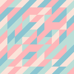 Colorful triangle geometric abstract background in vector