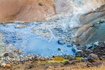Geothermal area, Krysuvik, Iceland