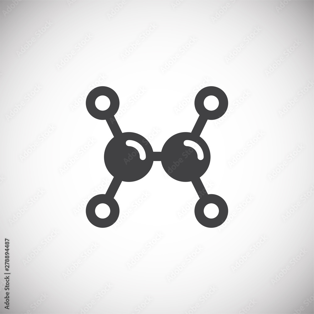 Poster plastic related icon on background for graphic and web design. simple illustration. internet concept