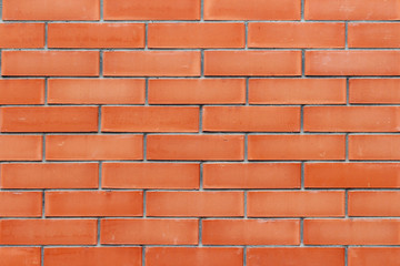 Red brick wall background