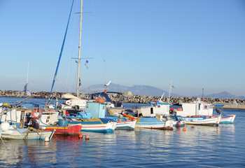 Obraz premium Hafen von Kardamena auf Kos