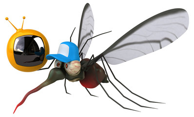 Mosquito - 3D Illustration