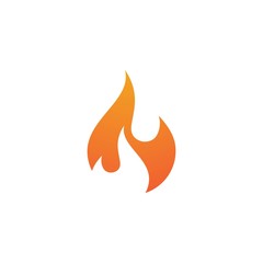 Fire flame Logo Template
