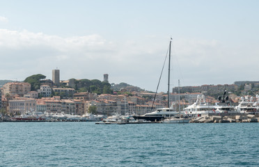 Fototapeta na wymiar Port de Cannes