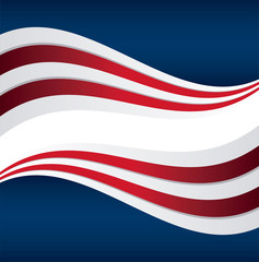 pattern of united state of american flag icons